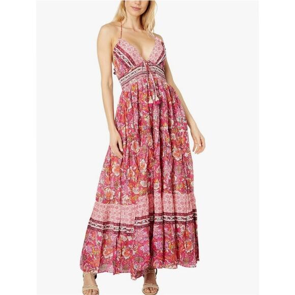 Free People Dresses & Skirts - NWT Free People Real Love Maxi Dress Boho Flowy Summer Size XL